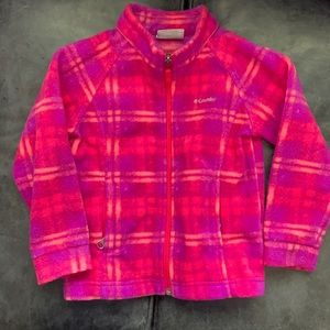 Columbia jacket fleece. Girls 4T
